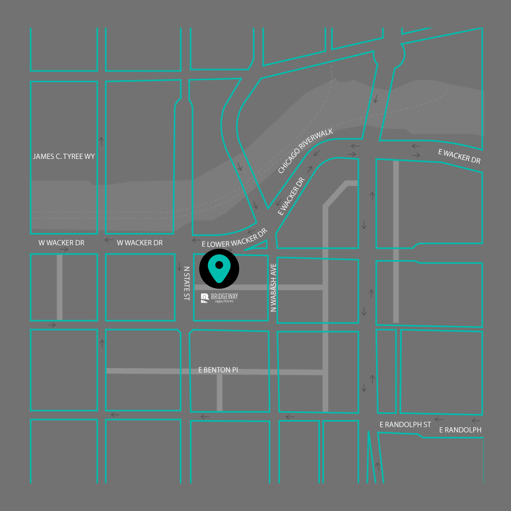 Mapa Bridgeway